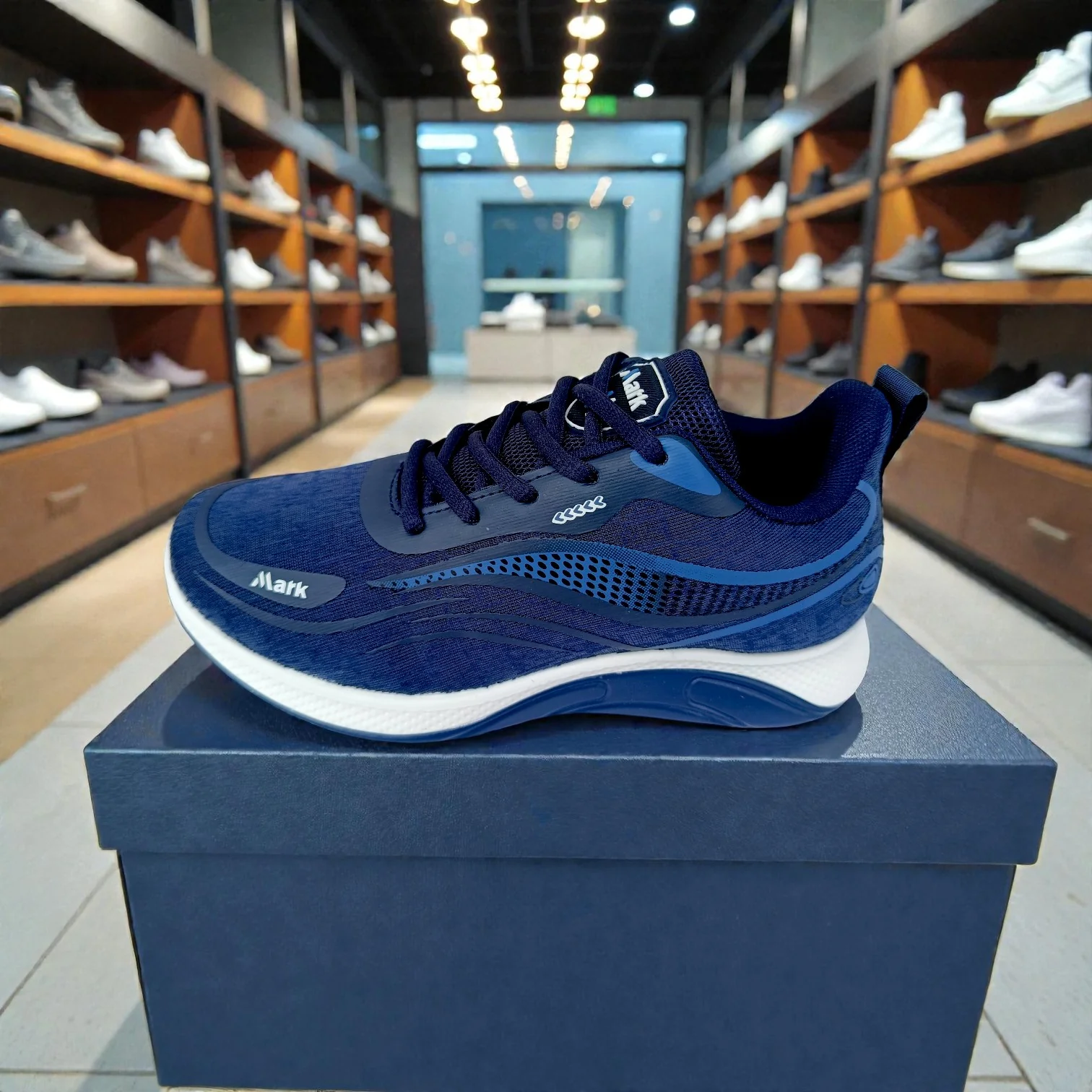 Navy Sneakers For Teenagers | ১২ থেকে ১৭ বছর । সাইজ ৩৬-৪০ 4019015 - Image 4
