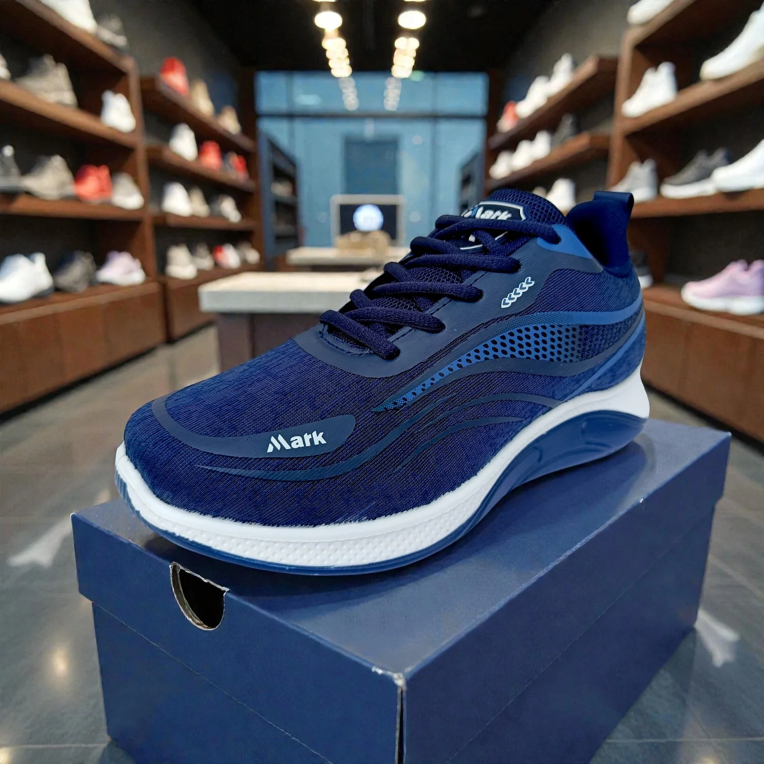 Navy Sneakers For Teenagers | ১২ থেকে ১৭ বছর । সাইজ ৩৬-৪০ 4019015 - Image 7