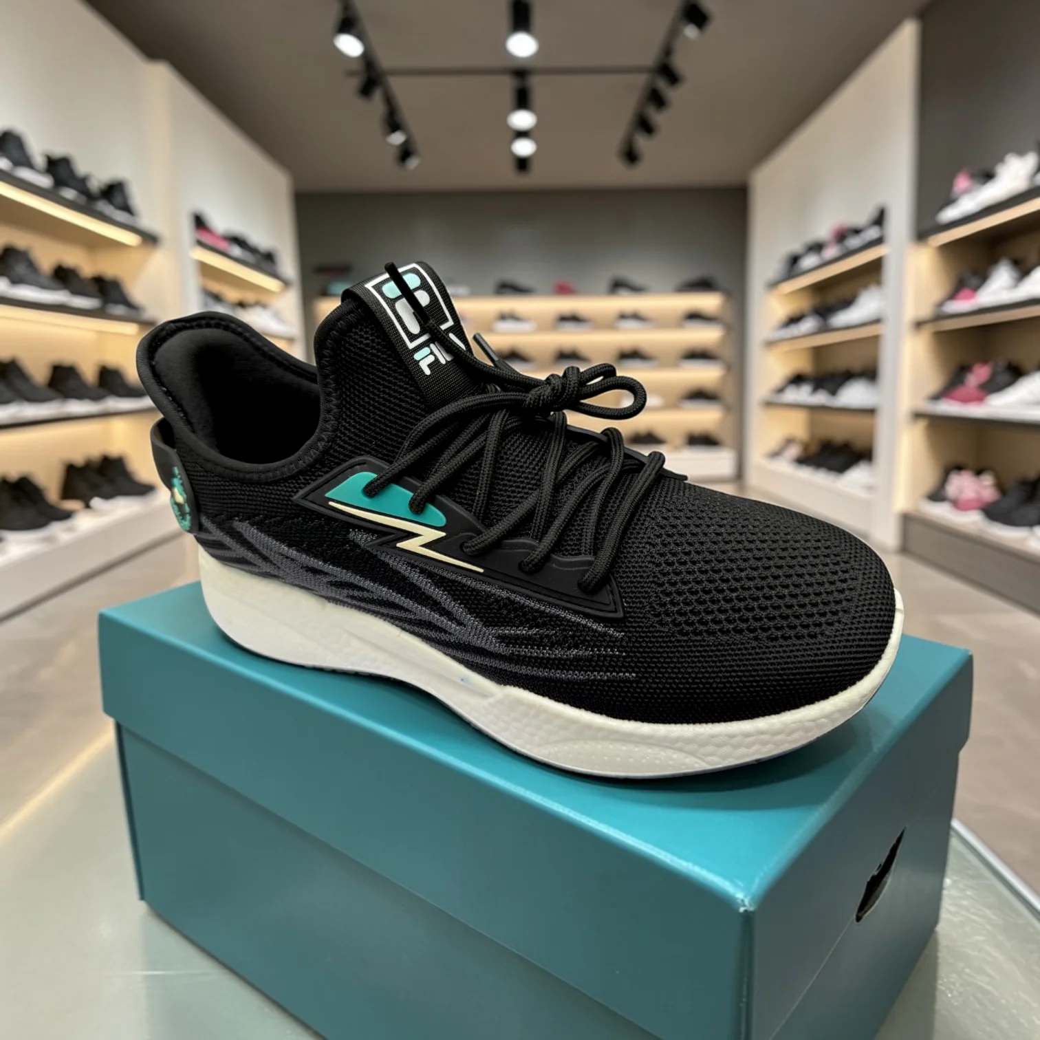 Fila Black Men's Sneakers –বাইক,রানিং,জিম,ট্যুর ,ট্রাবেল,জগিং,অফিস,ক্যাজুয়াল,ক্যাম্পাস - Image 6